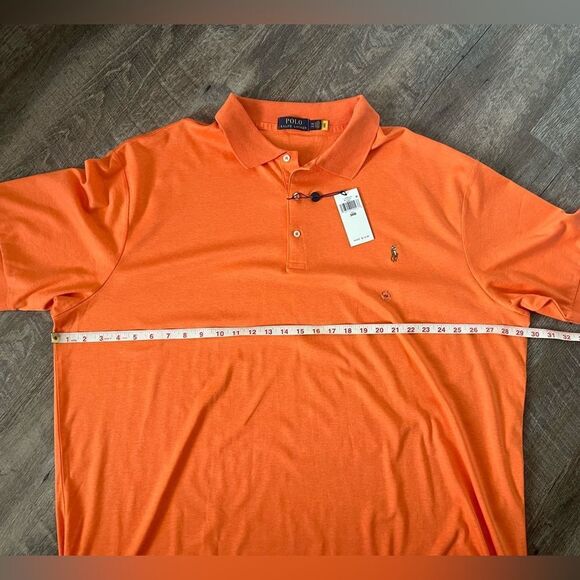 Polo Ralph Lauren Men's Big & Tall Classic Fit Soft Cotton Polo- Size 3XB - Picture 5 of 9